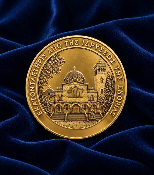 Εκκλησιαστικό Μετάλλιο – Σχεδιασμός & Ειδική Κατασκευή